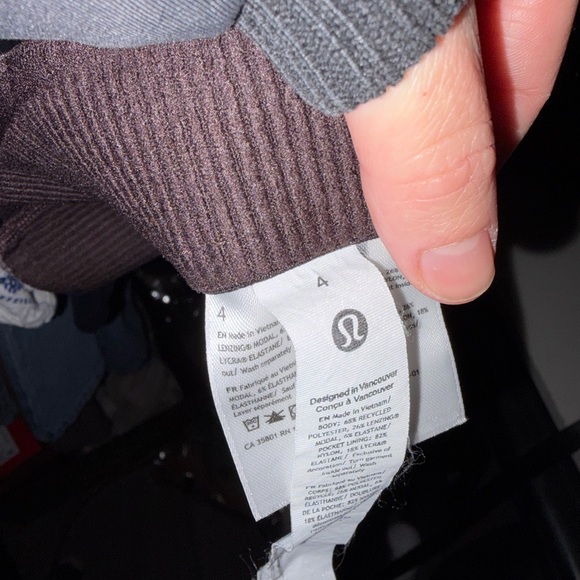 Brushed Softstreme Ribbed Zip-Flared Pant - Picture 3 of 3